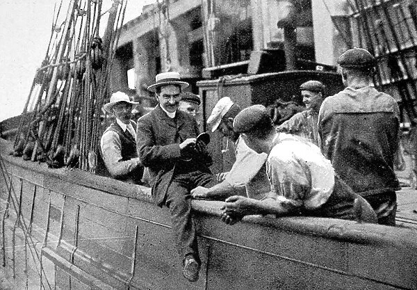 Seamans Mission Chaplain on a merchant ship, 1906