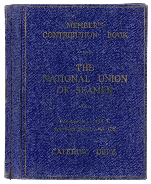Framed Print : Seamens Pension Book Framed Print : Seamens Pension Book