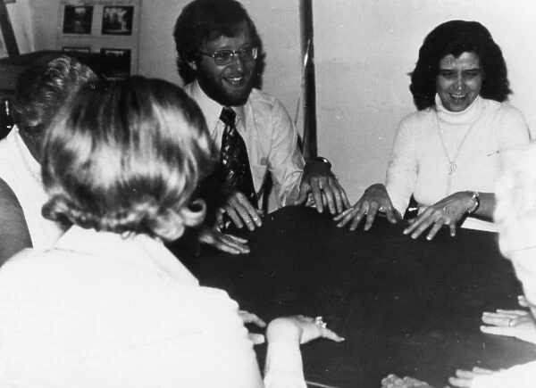Seance of the Philip group, Toronto, Canada