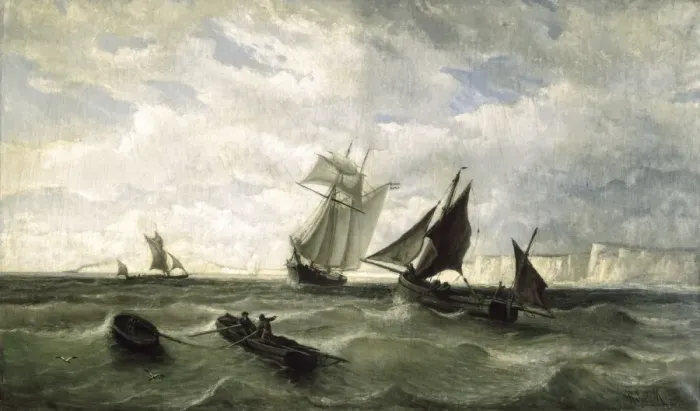 Framed Print : Seascape. 1868. Oil on canvas. SPAIN. Valencia Framed Print : Seascape. 1868. Oil on canvas. SPAIN. Valencia