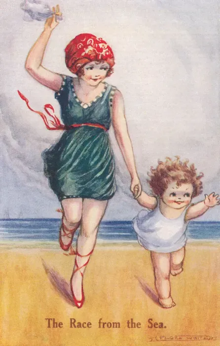 Framed Print : At the Seaside Framed Print : At the Seaside