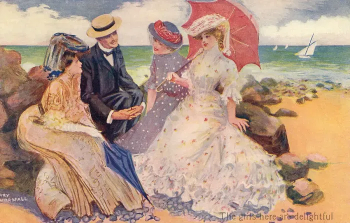 Framed Print : Seaside scene Framed Print : Seaside scene