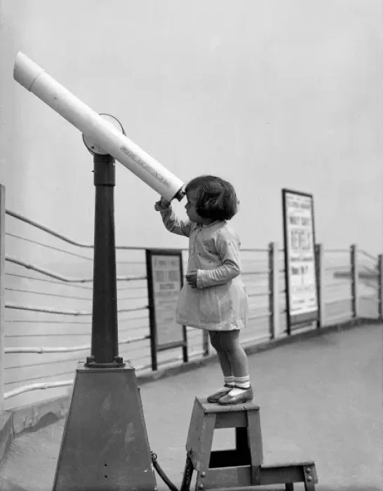 Framed Print : Seaside Telescope Framed Print : Seaside Telescope
