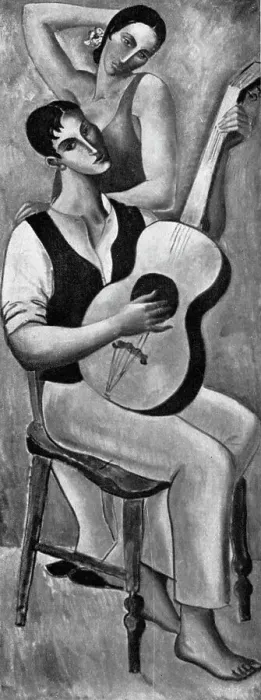 Framed Print : Seated Guitarist Framed Print : Seated Guitarist