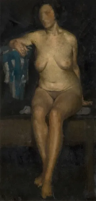Framed Print : Seated Nude Framed Print : Seated Nude