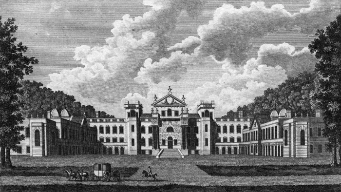 Framed Print : Seaton Delaval Hall C18 Framed Print : Seaton Delaval Hall C18