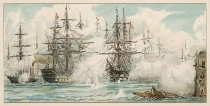 Framed Print : Sebastopol Warships Framed Print : Sebastopol Warships