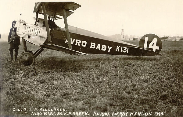 The second Avro 534 Baby, K-131