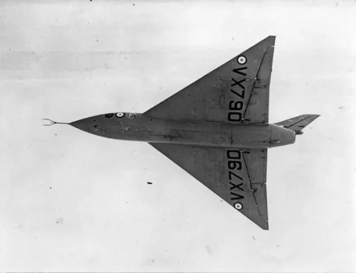 Framed Print : The second Avro 707B VX790 Framed Print : The second Avro 707B VX790