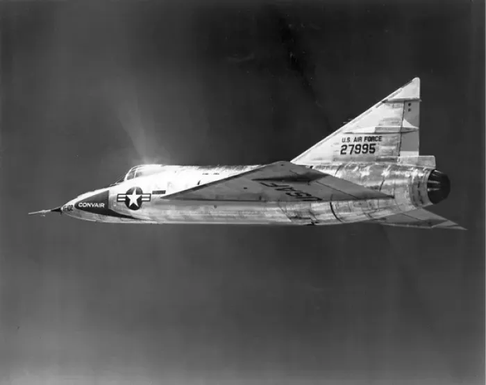 Framed Print : The second Convair YF-102 Delta Dagger 52-7995 Framed Print : The second Convair YF-102 Delta Dagger 52-7995