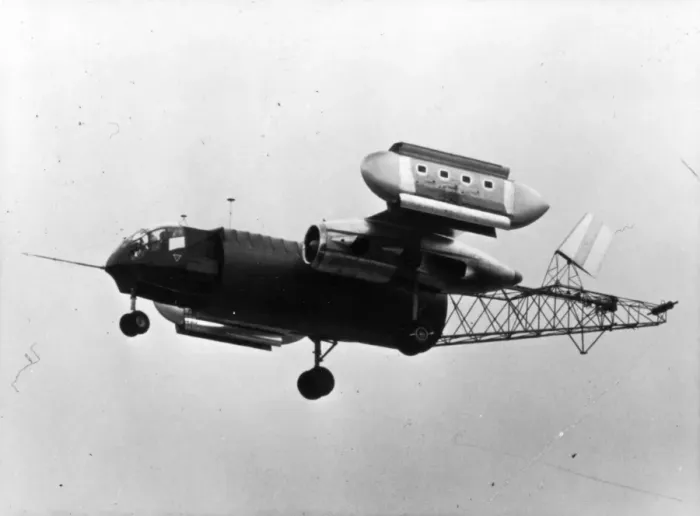 Framed Print : The second Do31 hovering rig was known as the Big Rig Framed Print : The second Do31 hovering rig was known as the Big Rig