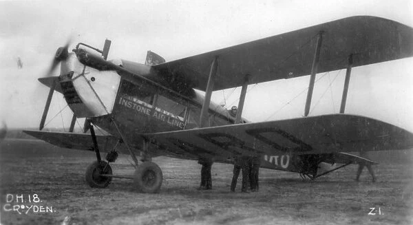 The second de Havilland DH18A G-EARO City of Cardiff