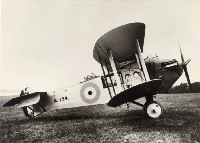 Framed Print : The second prototype Avro 555 Bison, N154