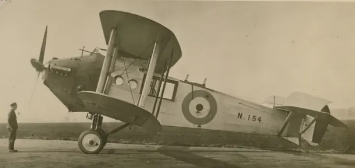 Framed Print : The second prototype Avro 555 Bison, N154 Framed Print : The second prototype Avro 555 Bison, N154