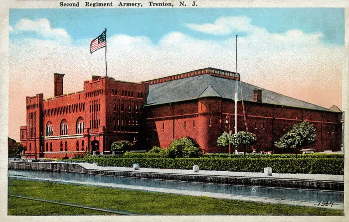 Framed Print : Second Regimental Armory, Trenton, New Jersey, USA Framed Print : Second Regimental Armory, Trenton, New Jersey, USA