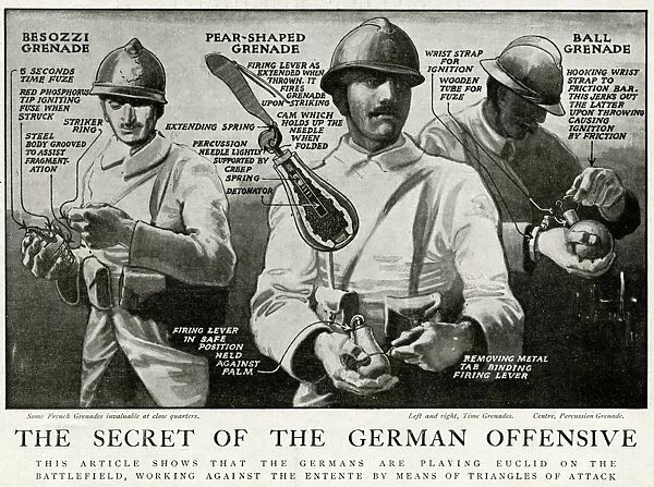 The secret of the German offensive 1918
