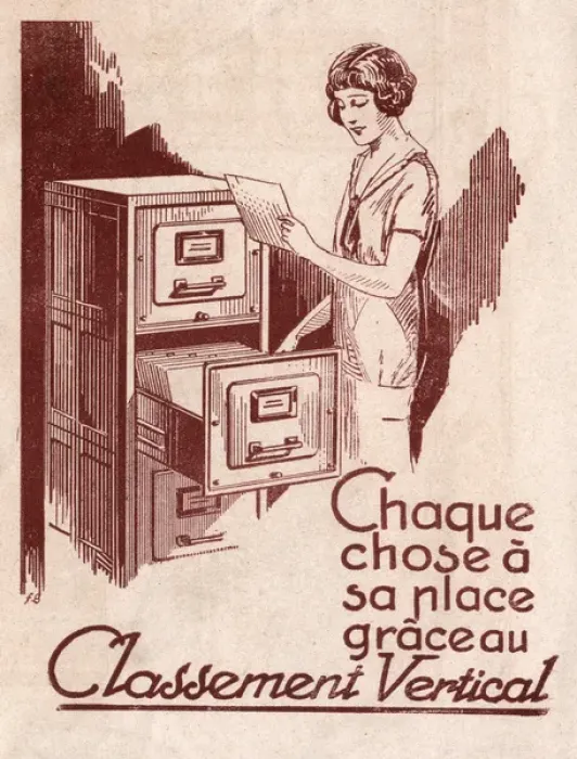 Framed Print : Secretary, Filing Cabinet Framed Print : Secretary, Filing Cabinet