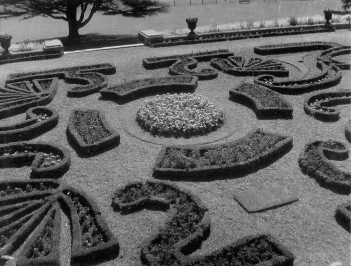 Framed Print : A section of the fine Italian Garden at Oldway, the Civic Centre at Paignton, Devon, England. Date: 1960s Framed Print : A section of the fine Italian Garden at Oldway, the Civic Centre at Paignton, Devon, England. Date: 1960s