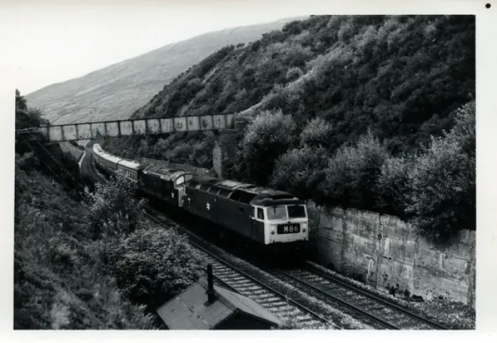 Framed Print : Section of Settle to Carlisle Railway with Plate Layers Hut Framed Print : Section of Settle to Carlisle Railway with Plate Layers Hut