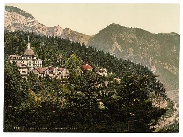 Seelisberg and Hotel Sonnenberg, Lake Lucerne, Switzerland