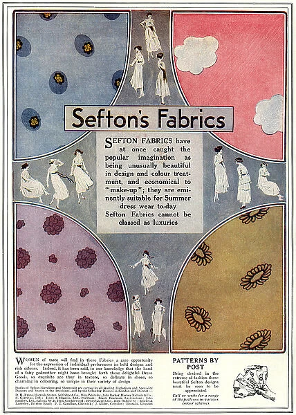 Sefton Fabrics advertisement