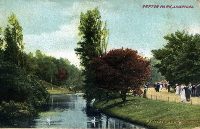 Framed Print : Sefton Park, Liverpool, Lancashire Framed Print : Sefton Park, Liverpool, Lancashire