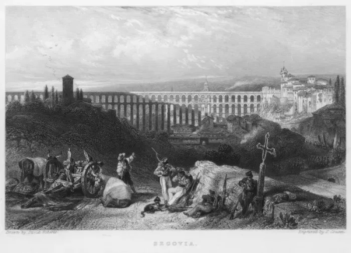 Framed Print : Segovia Aqueduct Framed Print : Segovia Aqueduct