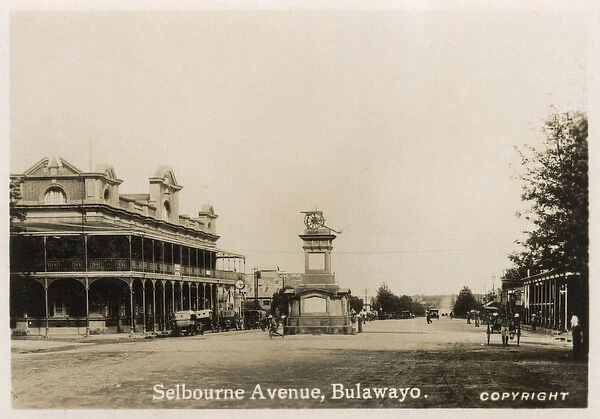 Selbourne Avenue, Bulawayo, Rhodesia (Zimbabwe)