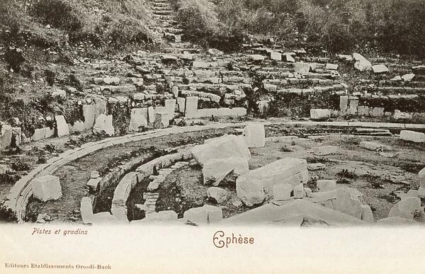 Selcuk - Ephesus - Slopes and Terraces of the Theatre