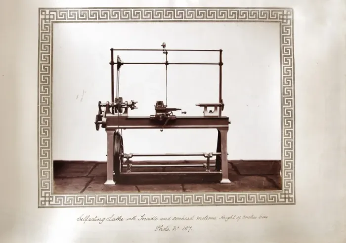 Framed Print : Self-acting lathe Framed Print : Self-acting lathe