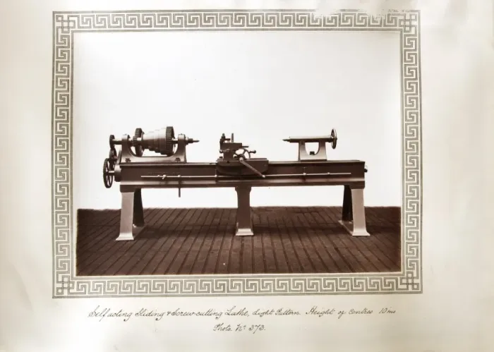 Framed Print : Self-acting sliding and screw-cutting lathe Framed Print : Self-acting sliding and screw-cutting lathe