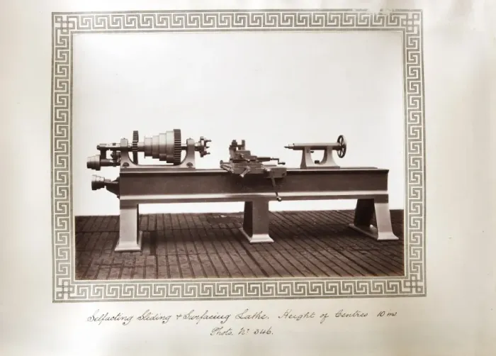 Framed Print : Self-acting sliding and surfacing lathe Framed Print : Self-acting sliding and surfacing lathe