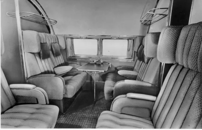 Framed Print : One of the self-contained passenger cabins - Junkers Ju90 Framed Print : One of the self-contained passenger cabins - Junkers Ju90