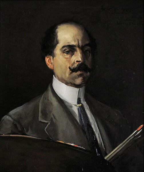 Self-portrait, 1910, by Eugenio Lucas Villaamil