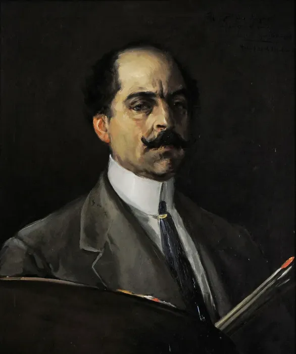 Framed Print : Self-portrait, 1910, by Eugenio Lucas Villaamil Framed Print : Self-portrait, 1910, by Eugenio Lucas Villaamil