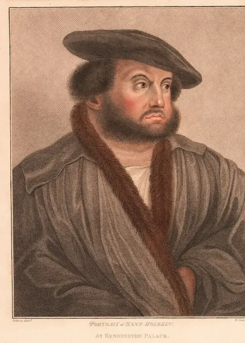 Framed Print : Self-portrait of the artist Hans Holbein at Kensington Palace Framed Print : Self-portrait of the artist Hans Holbein at Kensington Palace