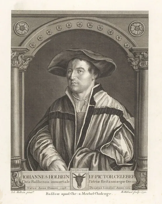 Framed Print : Self-portrait of Hans Holbein, 1498-1554 Framed Print : Self-portrait of Hans Holbein, 1498-1554