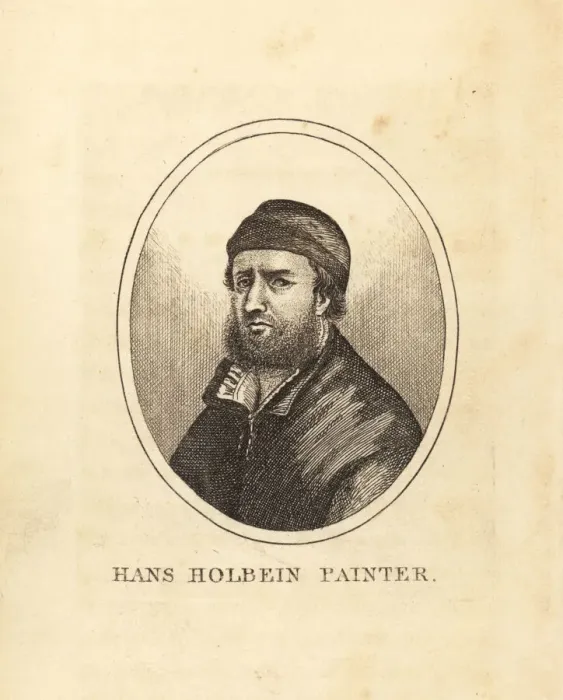 Framed Print : Self-portrait of Hans Holbein the painter Framed Print : Self-portrait of Hans Holbein the painter