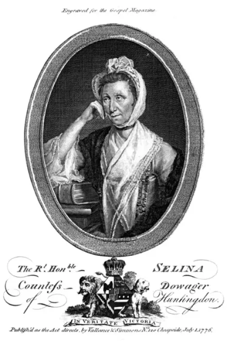 Framed Print : Selina Ctess Huntingdon Framed Print : Selina Ctess Huntingdon