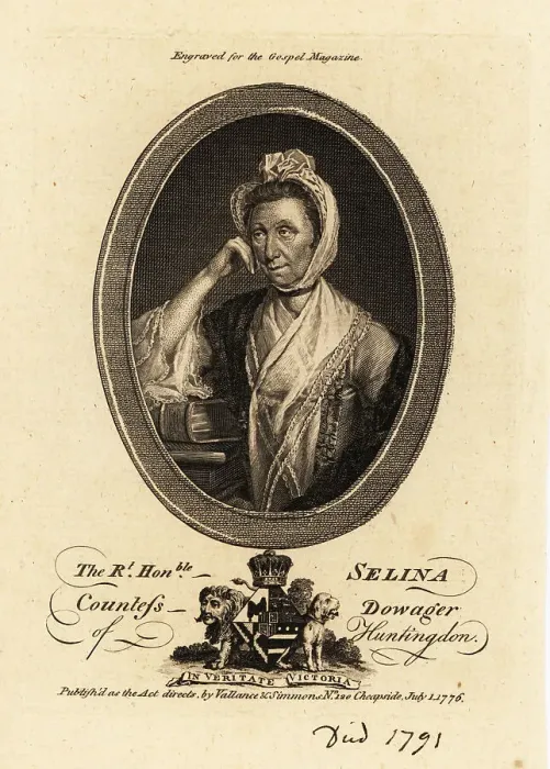 Framed Print : Selina Hastings, Countess Dowager of Huntingdon, English religio Framed Print : Selina Hastings, Countess Dowager of Huntingdon, English religio
