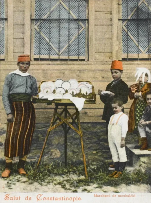 Framed Print : Seller of Muhallebi, Turkey Framed Print : Seller of Muhallebi, Turkey