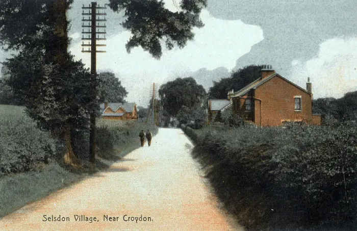 Framed Print : Selsdon Village, near Croydon, Surrey Framed Print : Selsdon Village, near Croydon, Surrey