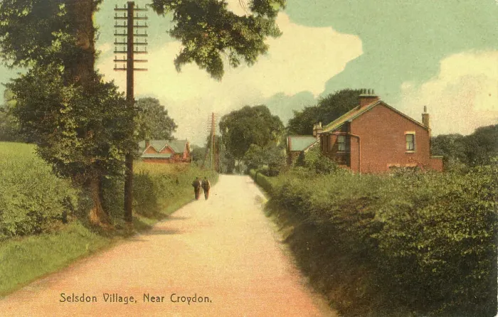 Framed Print : Selsdon Village near Croydon, Surrey Framed Print : Selsdon Village near Croydon, Surrey