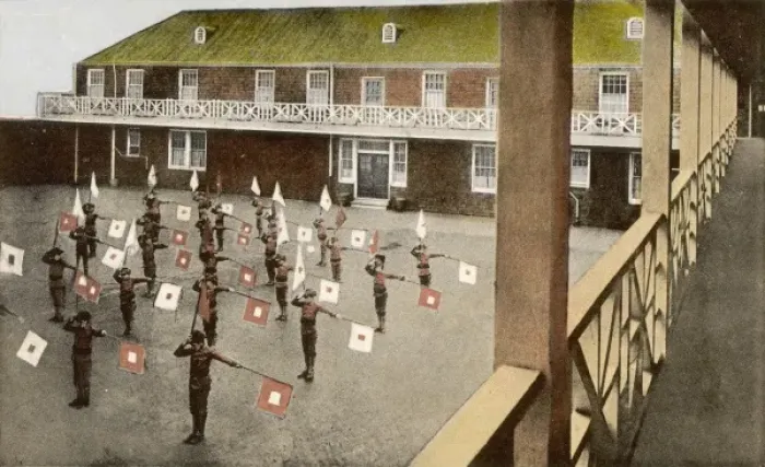 Framed Print : Semaphore 1912 Framed Print : Semaphore 1912