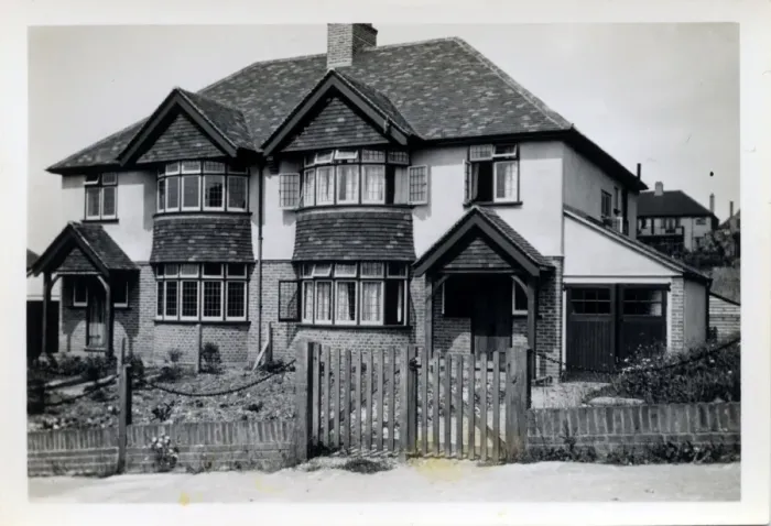 Framed Print : Semi Detached Houses, Coulsdon, Surrey Framed Print : Semi Detached Houses, Coulsdon, Surrey