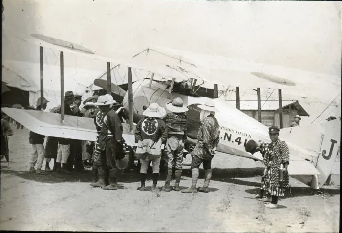 Framed Print : Sempill British Aviation Mission to Japan