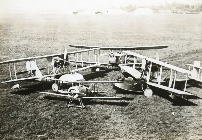 Framed Print : Sempill British Aviation Mission to Japan, four planes Framed Print : Sempill British Aviation Mission to Japan, four planes