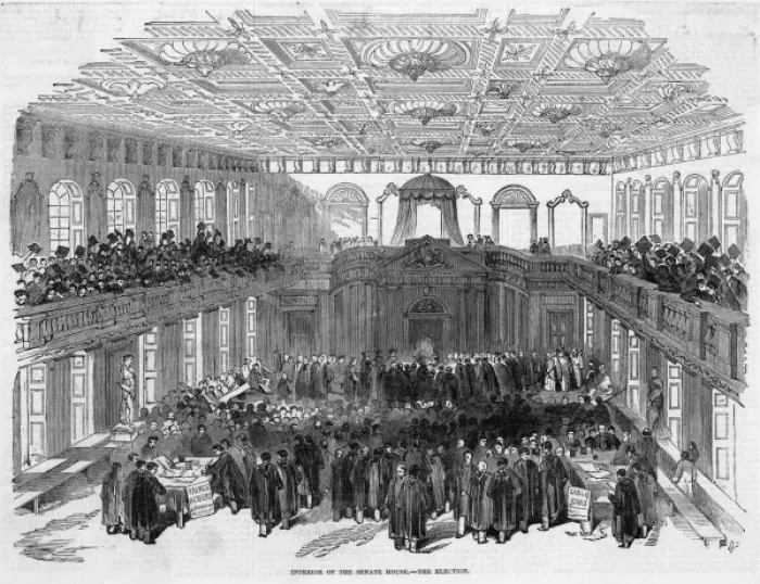 Framed Print : Senate House Election Framed Print : Senate House Election