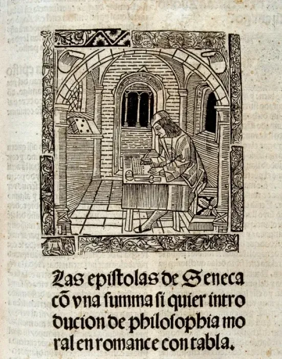 Framed Print : SENECA, Lucius Annaeus (4 BC-65) Framed Print : SENECA, Lucius Annaeus (4 BC-65)