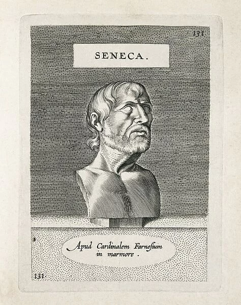 SENECA, Lucius Annaeus (4 BC-65). Latin philosopher